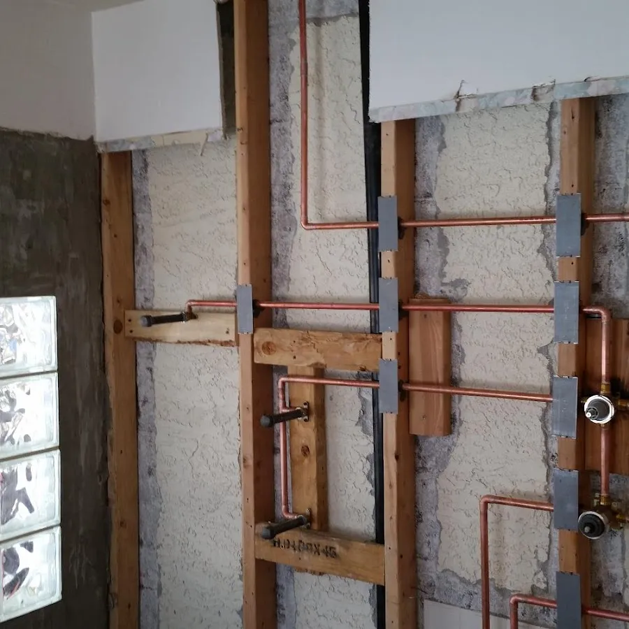 Copper pipe installation for Burst Pipe Repair in Deming